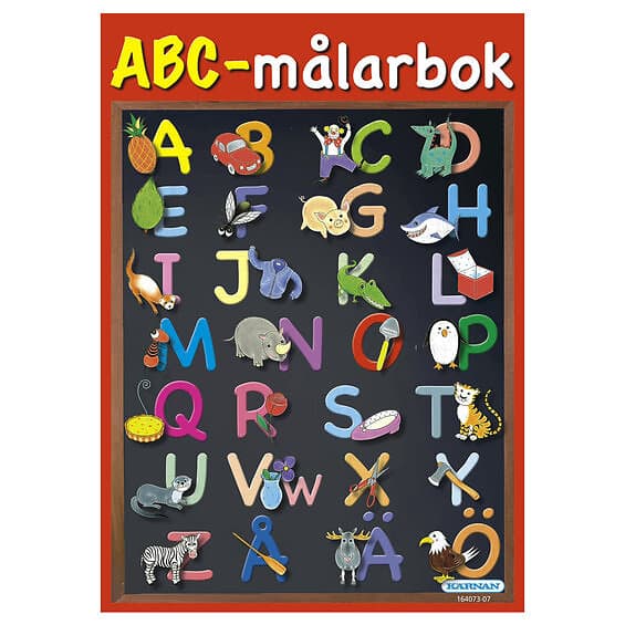 Egmont ABC Målarbok