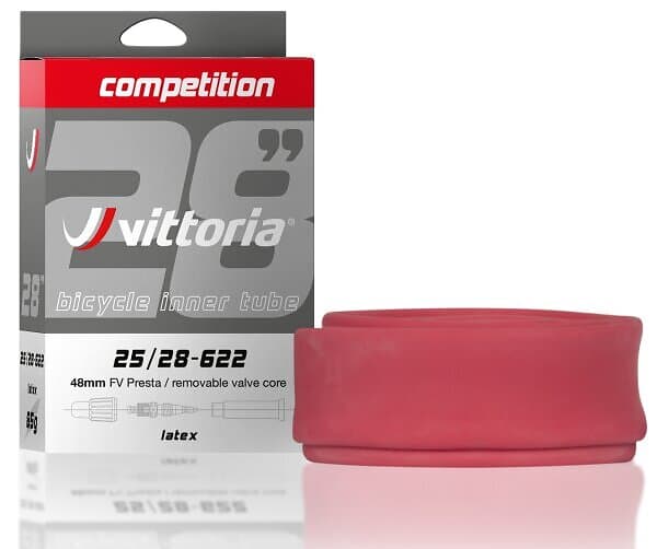 Vittoria Latex slang 700x25/28c racerventil