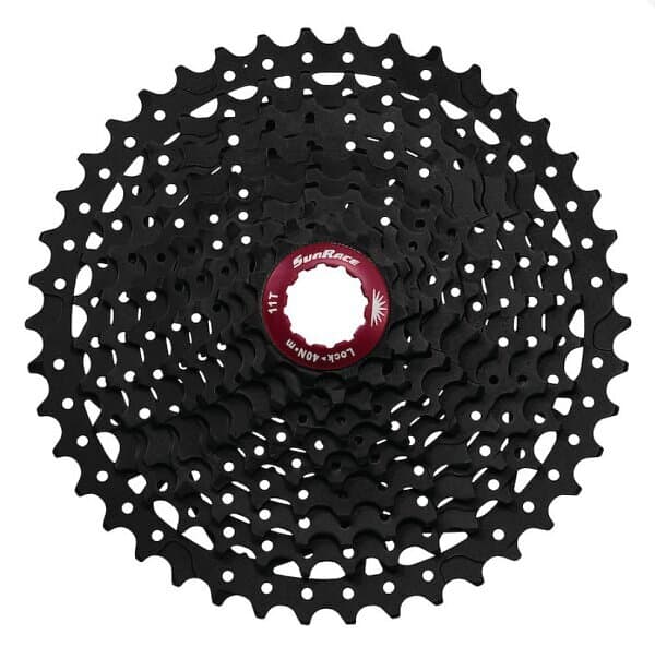 SunRace kassett 10 speed 11-42 svart