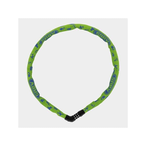 Abus Kättinglås Steel-O-Chain 4804C, 75 cm, Ø4 mm, Lime Symbols