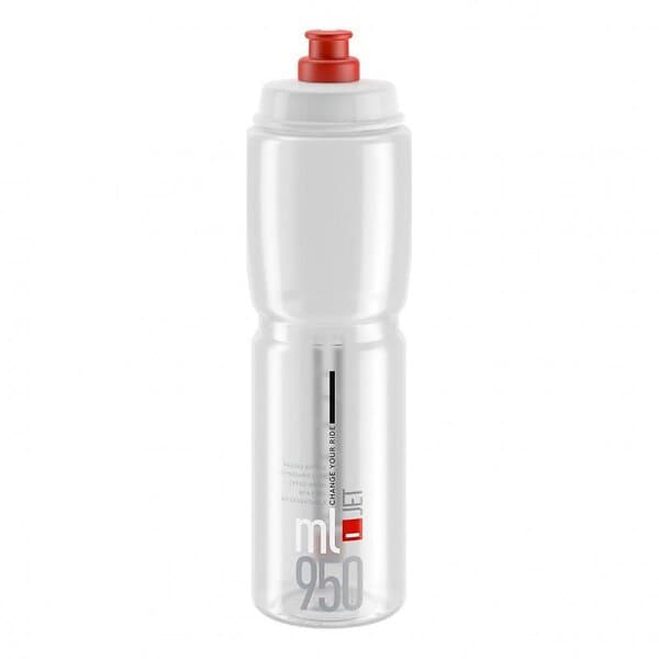 Elite Cykelflaska Jet Klar 950ml, Klar, 950