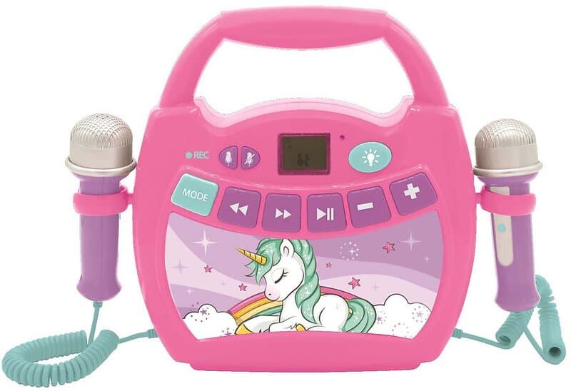 Lexibook Unicorn Karaokemaskin, Rosa