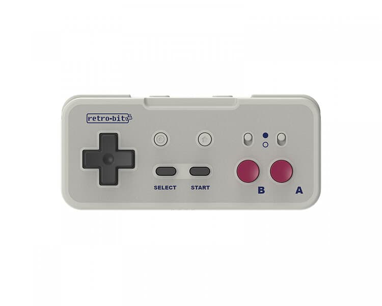 Retro-Bit Origin8 Wireless Controller, 2,4G Pad NS, GB Grey Trådlös Kontroll
