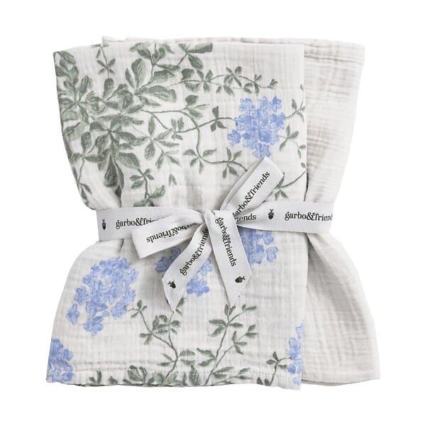 Garbo & Friends & Plumbago Muslin filt liten 2 delar 60x60 cm