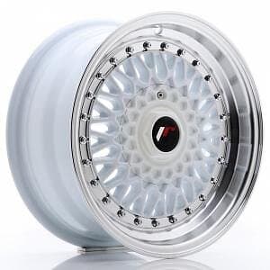 Japan Racing JR9 White Machined LIP 7x15 4/100 ET20 B74.1