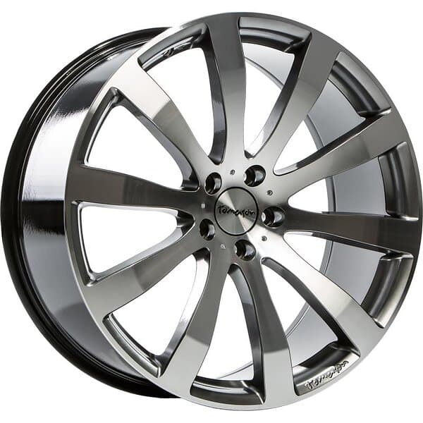 Tomason TN4 Hyperblack Polished 7.5x17 5/120 ET15 B76.9