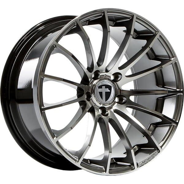 Tomason TN9 Hyper Black Polished 8.5x18 5/100 ET30 B63.4