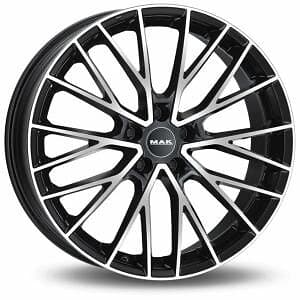 MAK Speciale-D Black Machined Face 10x21 5/112 ET42 B76