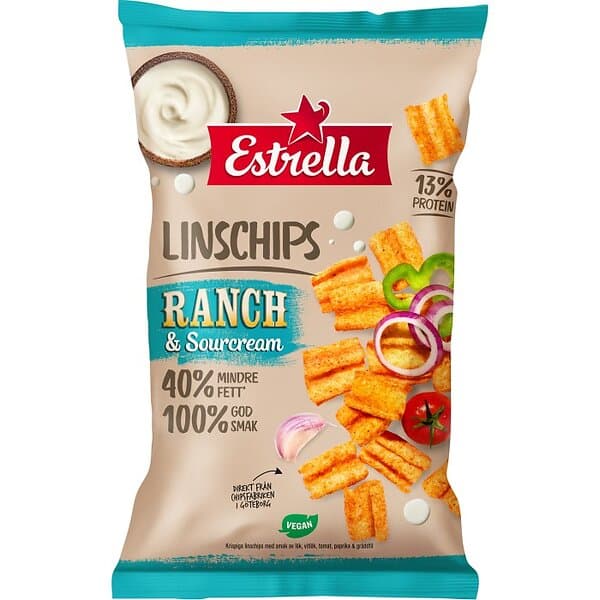Estrella Linschips Ranch & Sourcream 110g