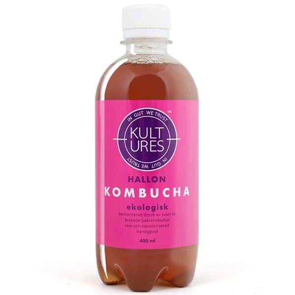 Kultures Kombucha Hallon 400ml