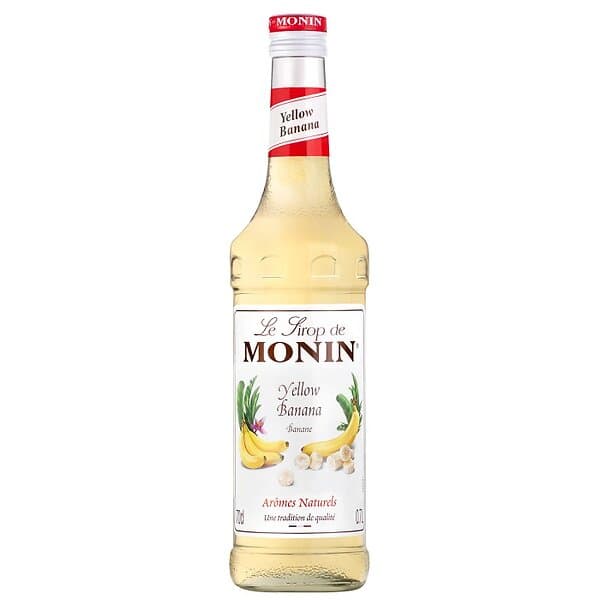 Monin Yellow Banana Syrup 70cl