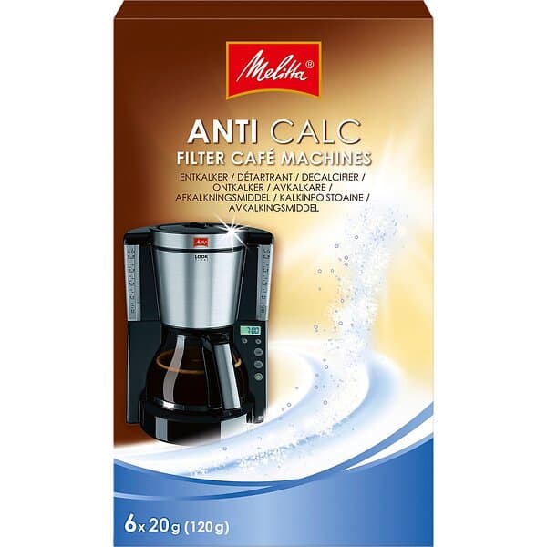 Melitta Anti Calc Powder Avkalkning 6p