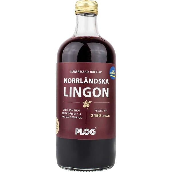 PLOG Lingonjuice 500ml