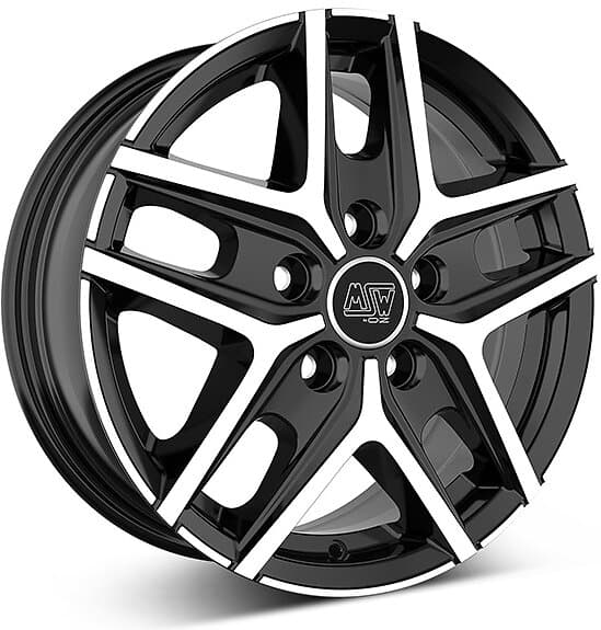 MSW 40 Van G.Blk/Pol 6.5x16 5/118 ET65 CB71.1