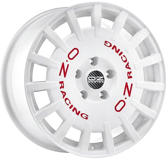 OZ Rally White 7x17 4/108 ET18 CB75.1