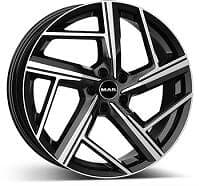 MAK Wheels Qvattro blk/pol 9.5x21 5/112 ET42 CB66.5