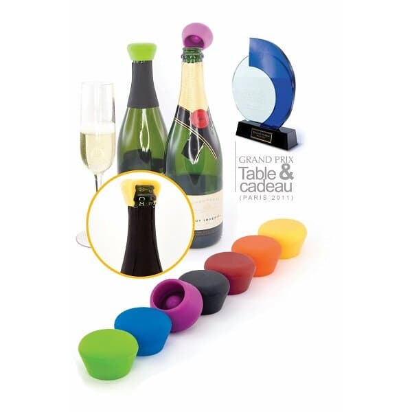 Pulltex Silikonkork till Champagneflaska 2-pack