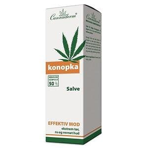 Cannaderm Konopka Salva för torr, grov & sprucken hud 75g