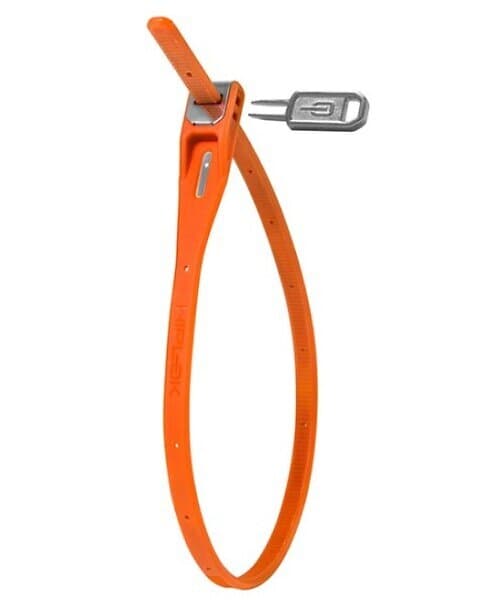 Hiplok Z Lok Combo Kabellås Orange