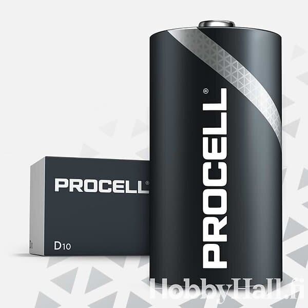 Duracell Procell D/LR20 Alkaline 1,5V 15476mAh 10-Pack