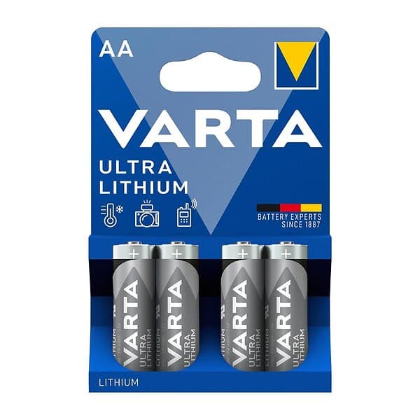 Varta Professional Lithium AA 1,5V 2900mAh 4-Pack