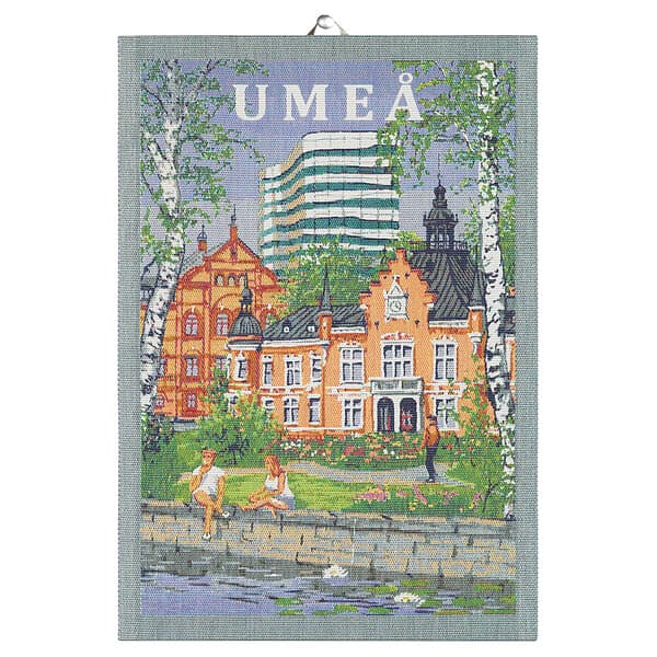 Ekelund Svenska Städer Kökshandduk Umeå