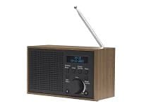 Denver FM/DAB+ Radio Trä/Grafit