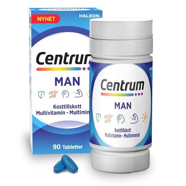 Centrum Man Multivitamin Multimineral 90 tabletter