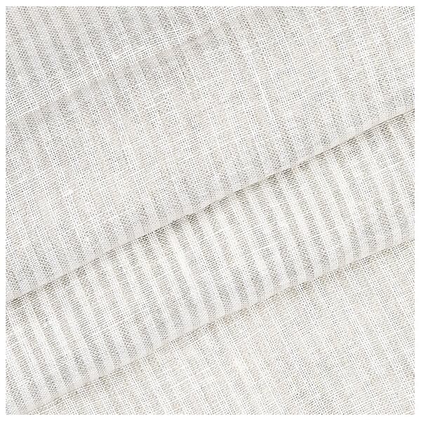 Classic Textiles Laura Tyg Metervara Linne/Off-White