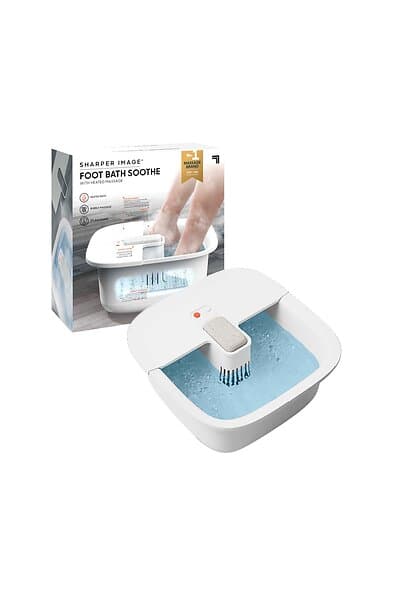 Sharper Image Massager Foot Bath Soothe