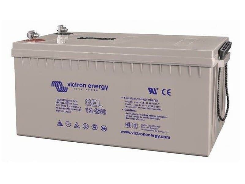 Victron 12V 220Ah Gel Deep Cycle Batteri.