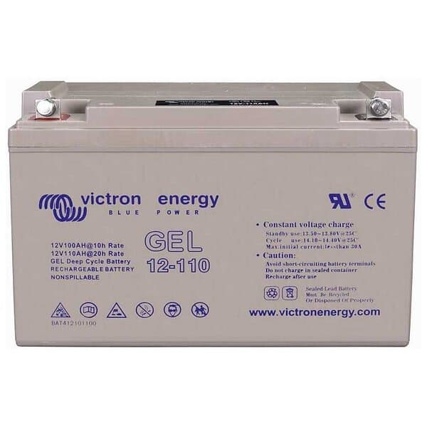 Victron 12V 110Ah Gel Deep Cycle Batteri.
