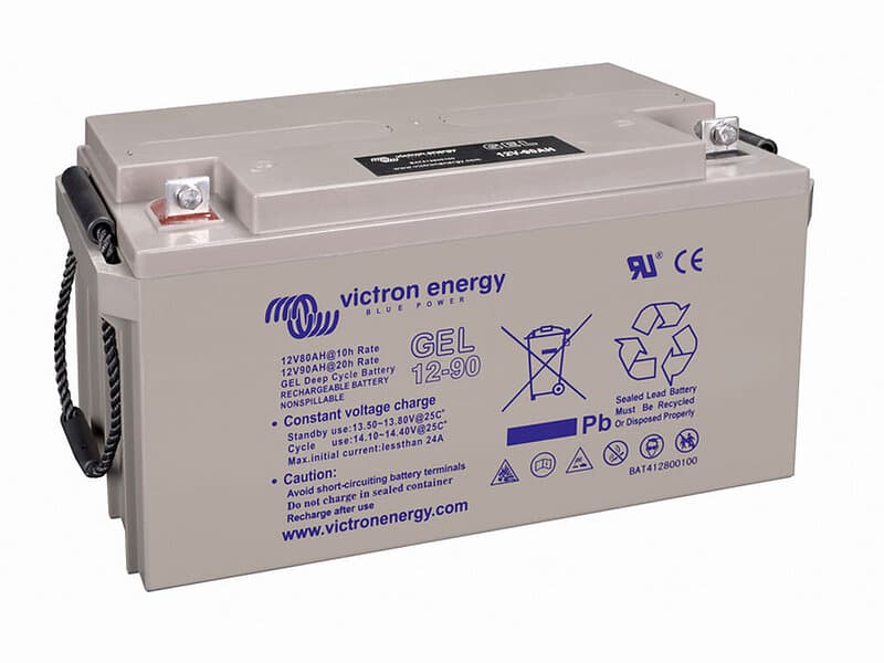 Victron 12V 90Ah Gel Deep Cycle Batteri.