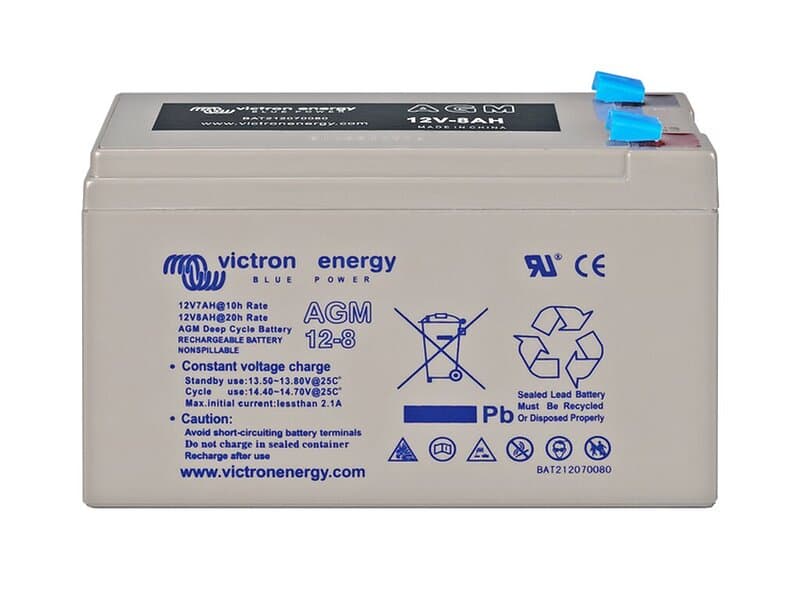 Victron 12V 8Ah AGM Deep Cycle Batteri.