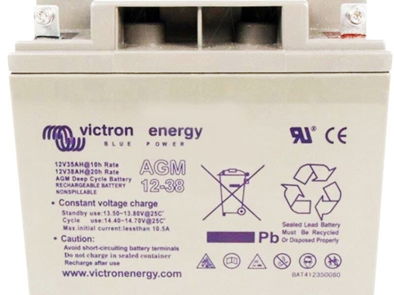 Victron 12V/38Ah AGM Deep Cycle Batt.
