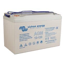 Victron 12V 125Ah AGM Super Cycle Batteri. (M8)