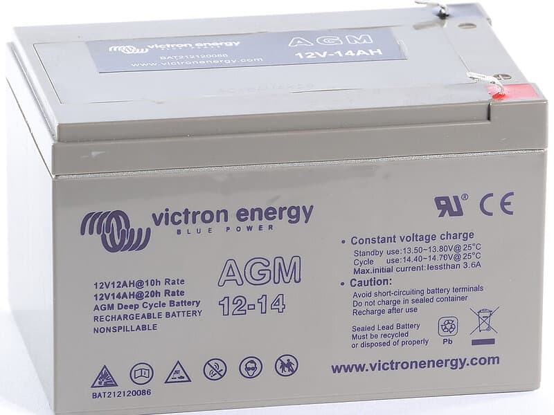 Victron 12V 14Ah AGM Deep Cycle Batteri.