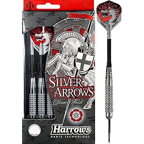 Harrows Dartpilar Steel Silver Arrow Dragon 22 gram