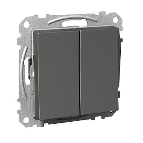 Schneider Electric Strömbrytare Exxact Dubbel-trapp WDE003126