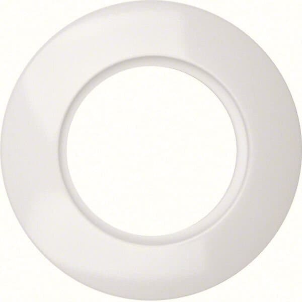 Hager 138109 Kombinationsram för centrumbrickor i 1930 serien Vit, 1 enhet, 80 mm