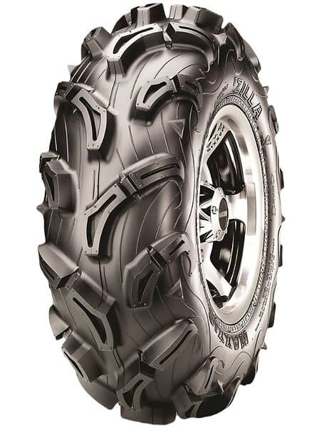 Maxxis Zilla Mu01 6pr 43j E Tl Tire Silver 25 X 8 R12