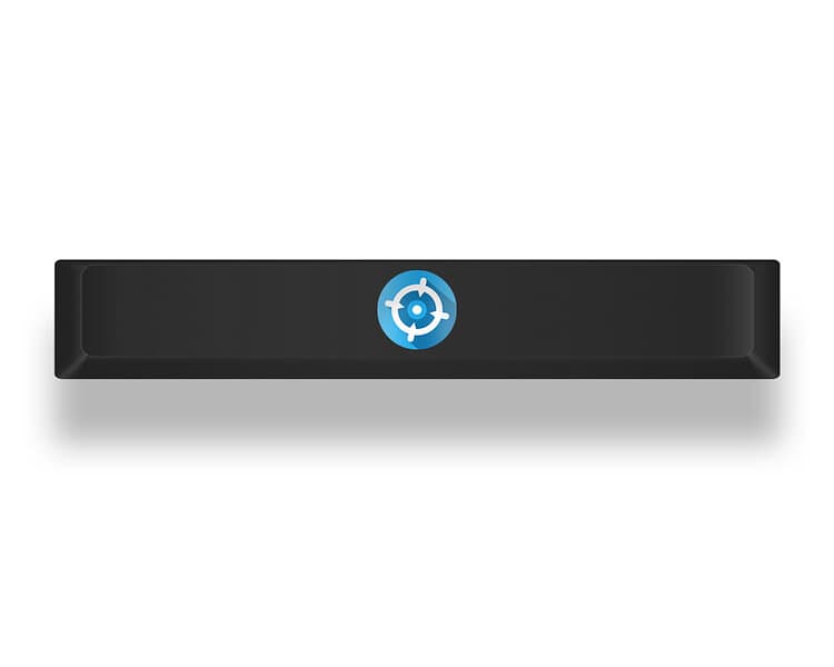 MaxCustom PBT Dye-sublimated Spacebar MaxGaming [Cherry Profile]