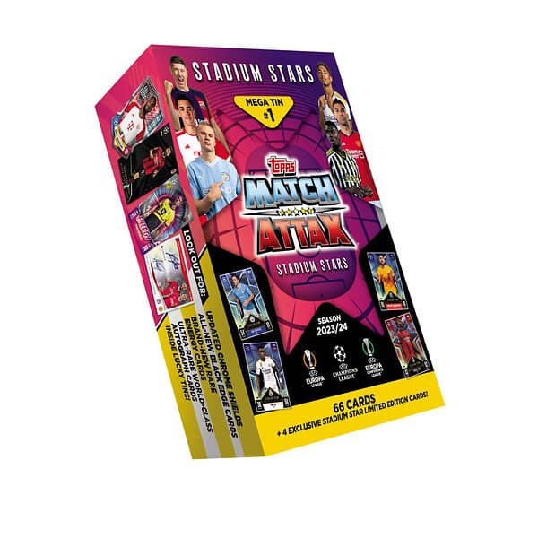 Match Attax Champions Fotbollskort League TIN MEGA