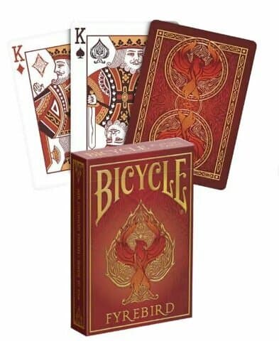 Bicycle Fyrebird cards