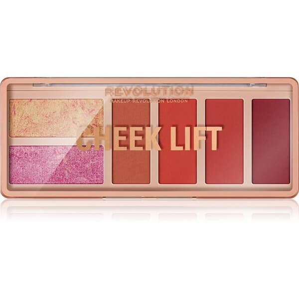 Makeup Revolution Blush Lift Palette Coral Dreaming 6