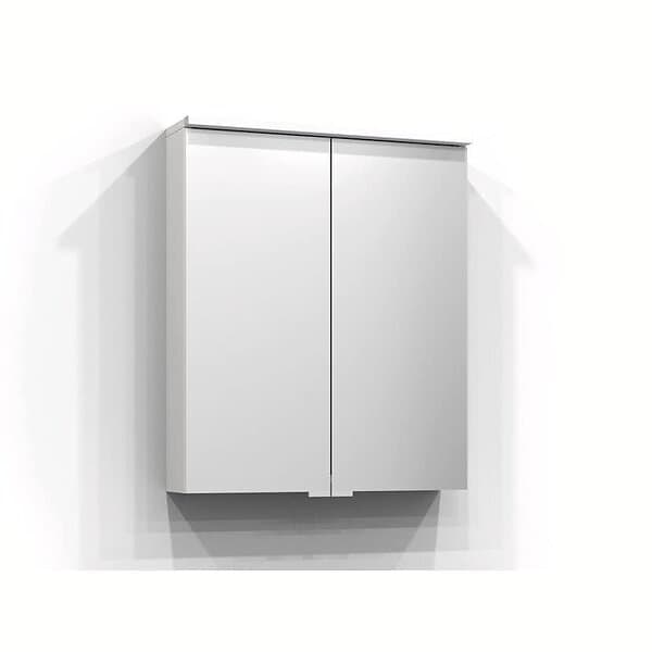Svedbergs Spegelskåp Bloc Med LED Belysning 60 vit TL 25601-TL