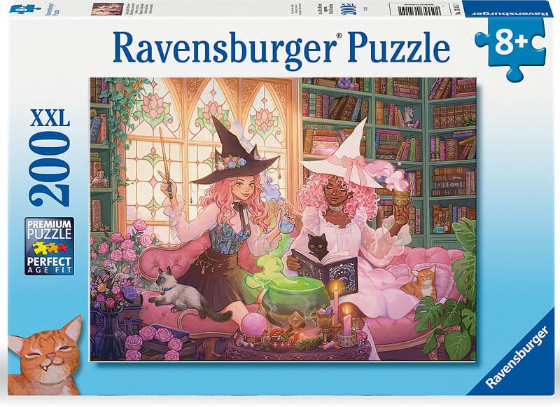 Ravensburger XXL Pussel Enchanting Library 200 Bitar