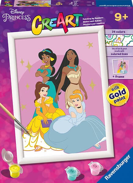 Ravensburger CreArt Disney Princess Målarset