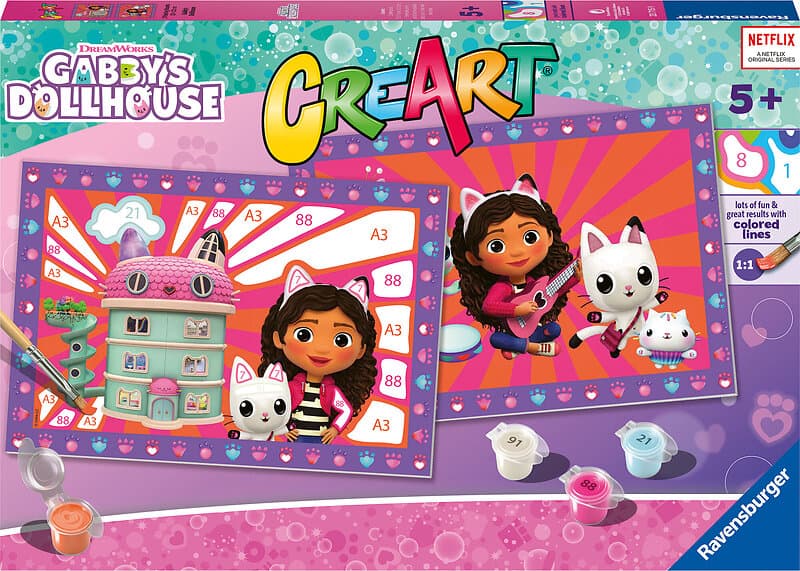 Ravensburger CreArt Gabby's Dollhouse Målarset