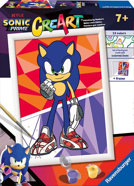 Ravensburger CreArt Sonic Prime Målarset